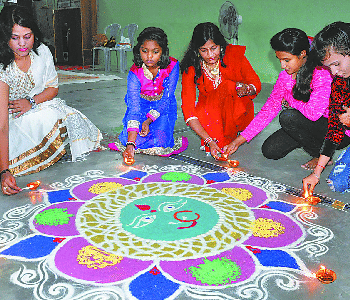 Diwali celebrated with enthusiasm