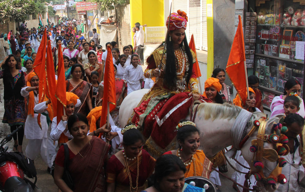 RaniLakshmi Bai's birthday procession on the Amazon