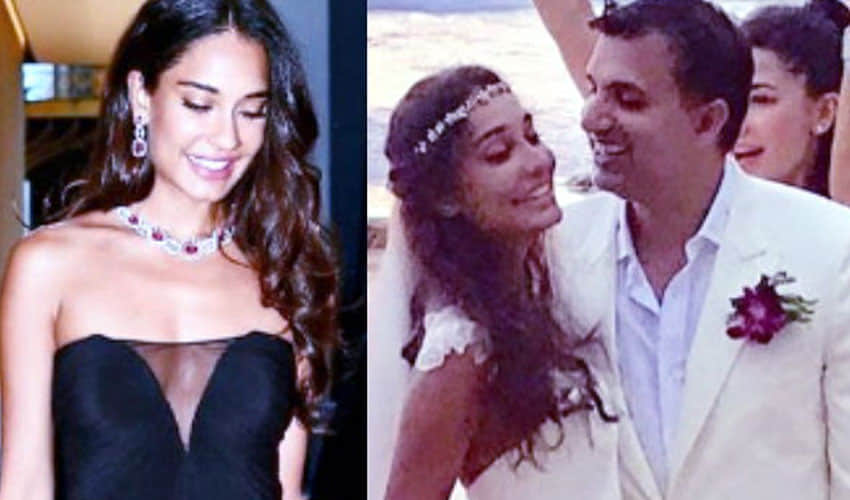 lisa haydon got married with her boyfriend