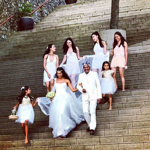 lisa haydon got married with her boyfriend