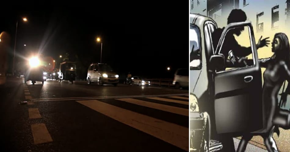 Diwali night trying to rape in a moving vehicle in ludhiana