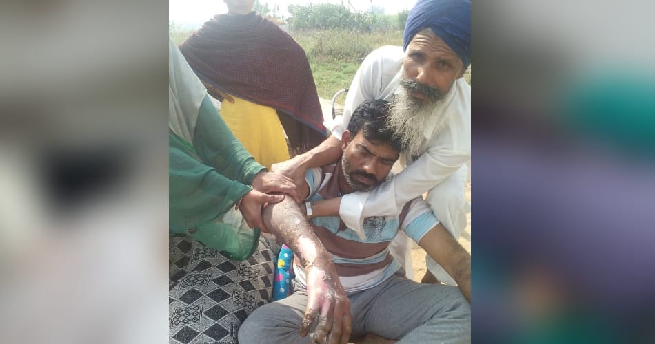 7 fire incident happenes in mohali derabassi punjab