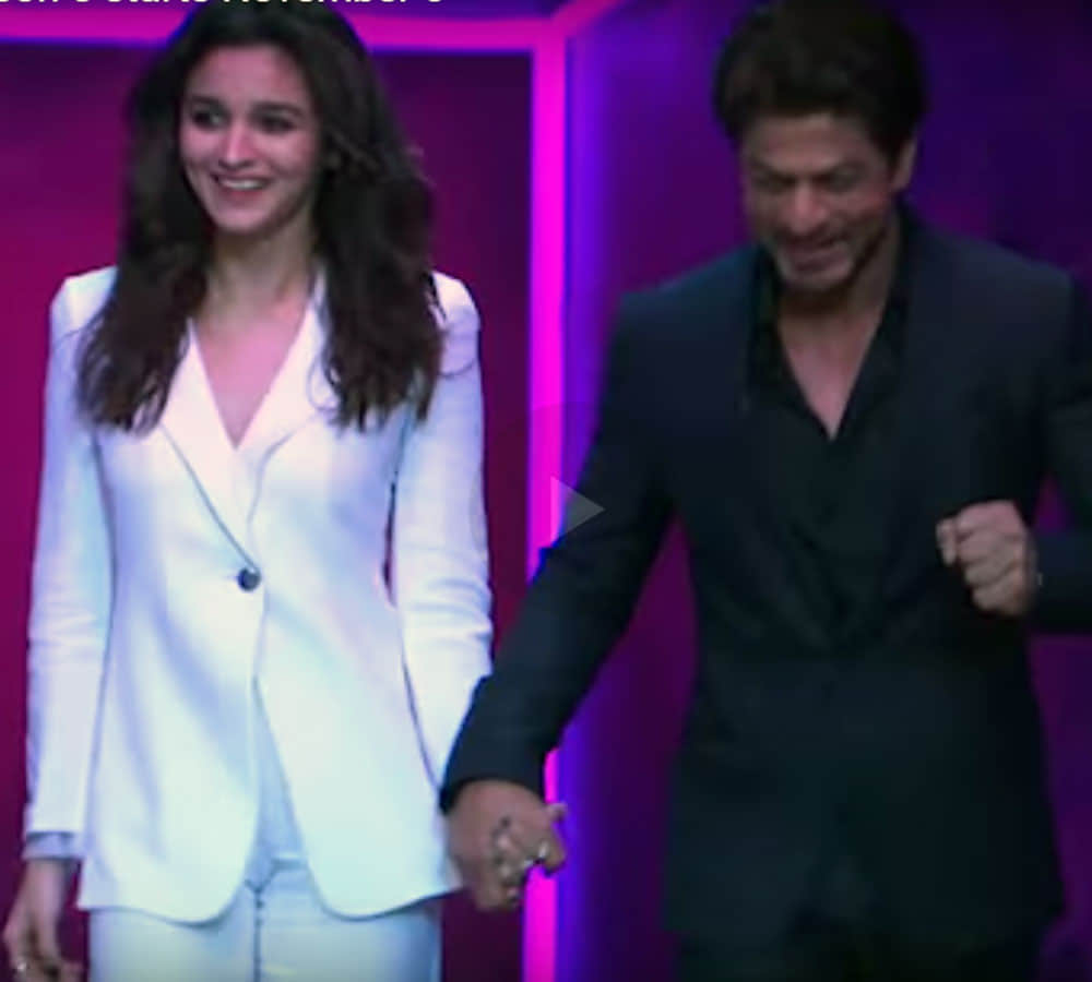 Shah Rukh Khan & Alia Bhatt will be the first 