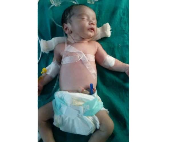 People throw new born girl child on roads.