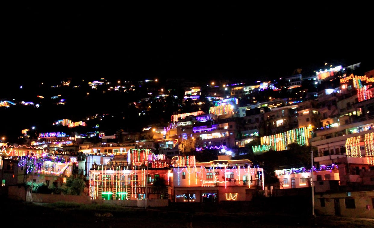 diwali celebration in devbhoomi uttarakhand.