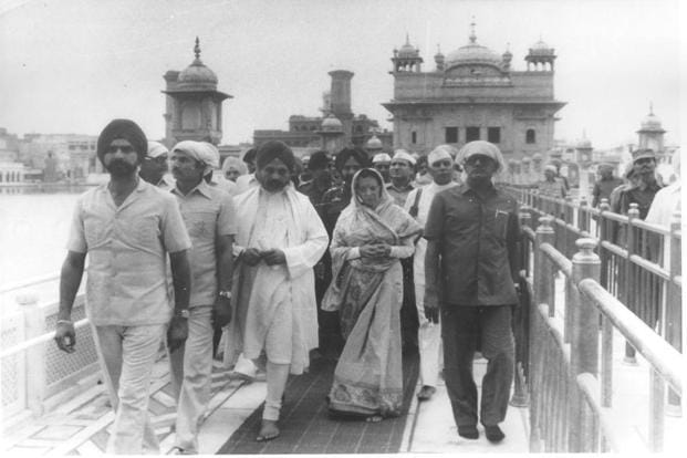 indira gandhi death anniversary, played important role in operation blue star in golden temple