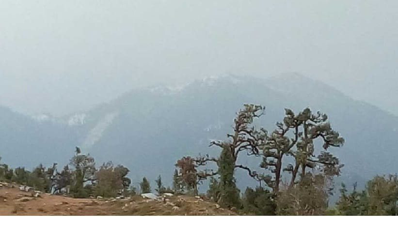 Weather first snow in the high peaks