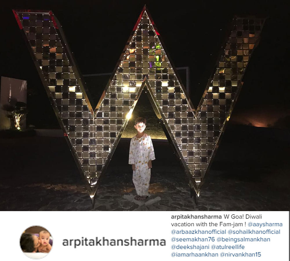 salman khan celebrates diwali in goa with family 