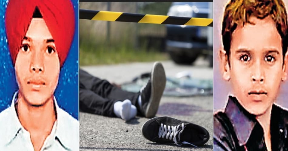 two boys of mansa village killed in road accident on diwali