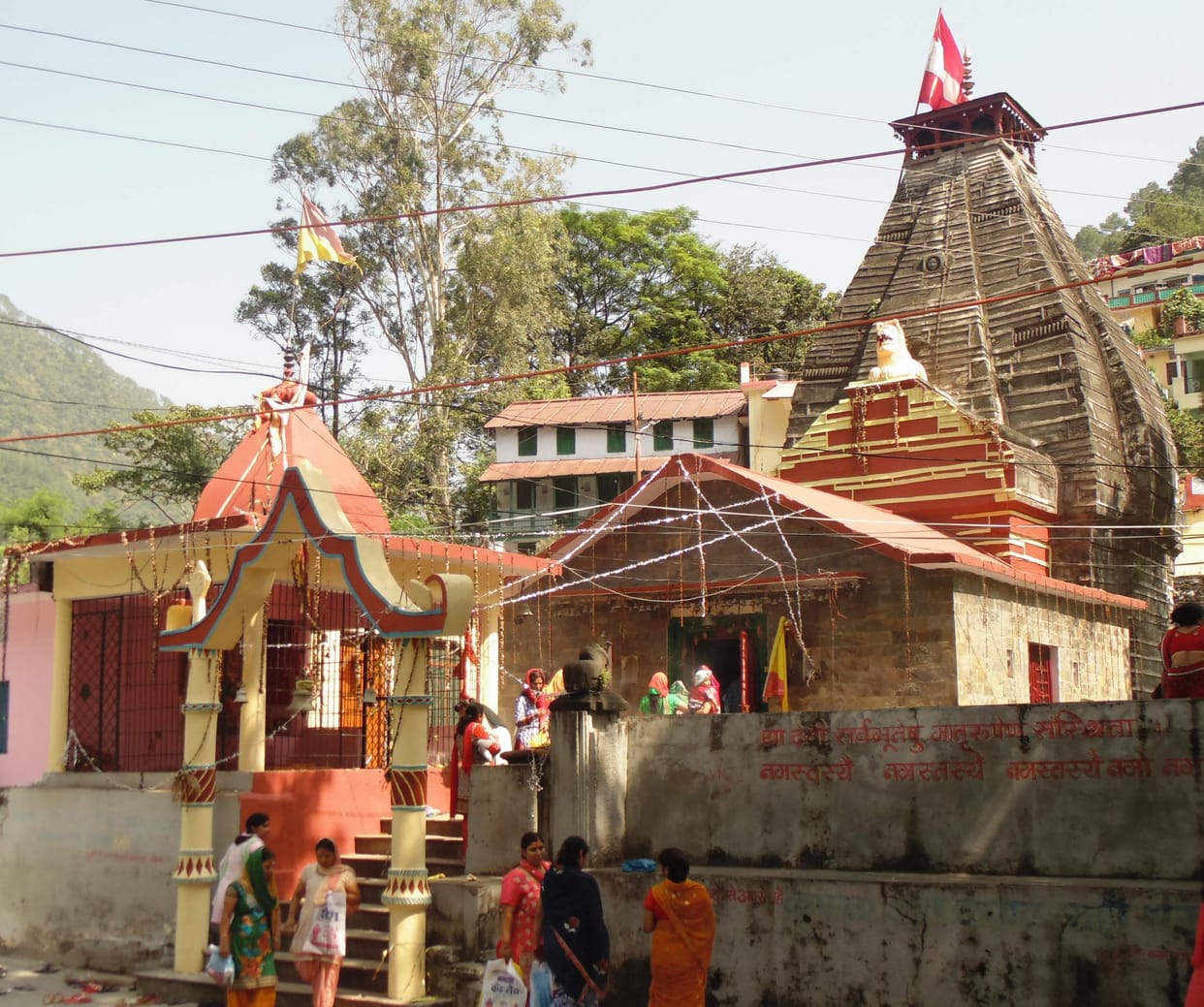 Starting from today Diwara trip, decorated temple