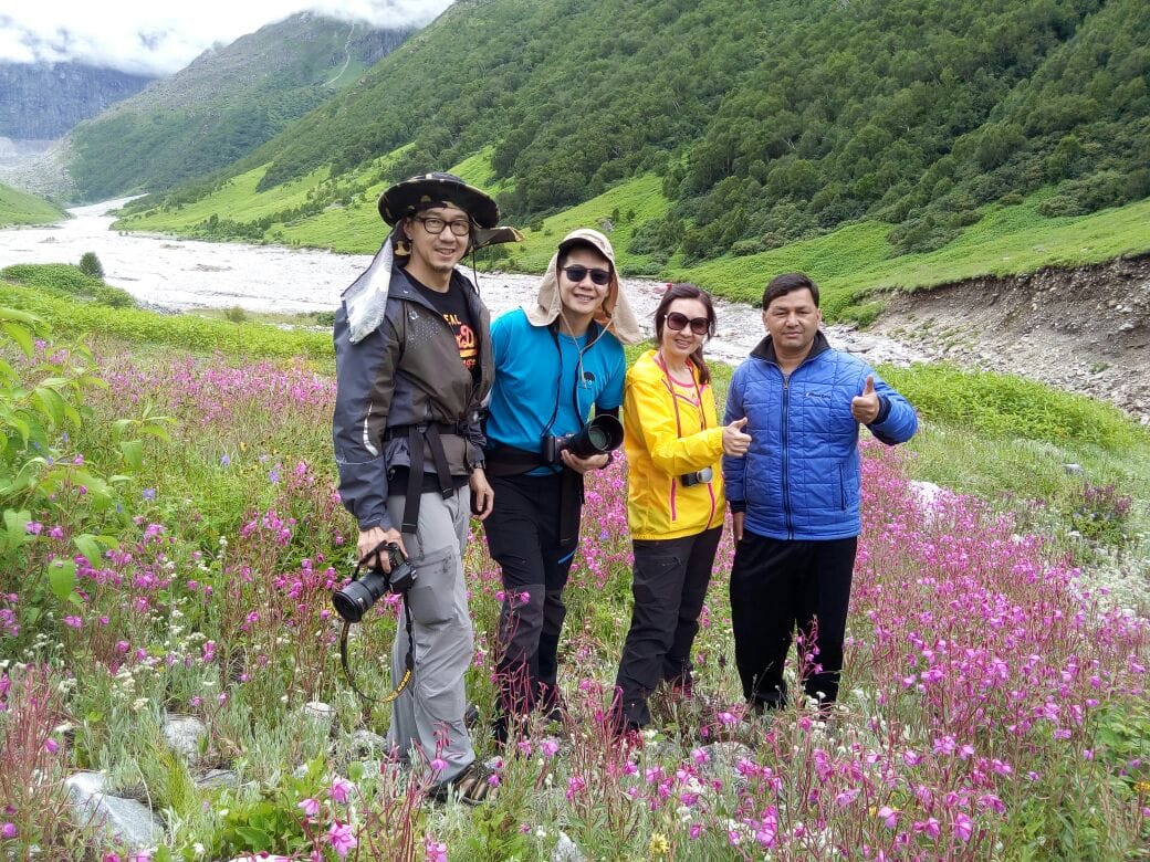 valley of flowers closed for winter season.