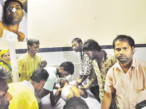 Young man shot in the gambling dispute