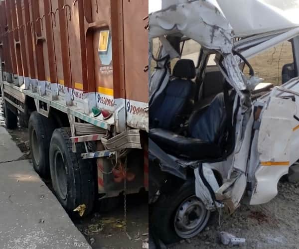 five died in an accident in mohanlalganj.