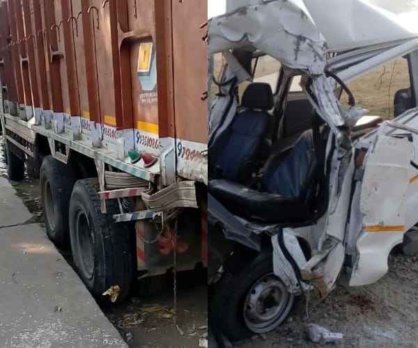 five died in an accident in mohanlalganj.