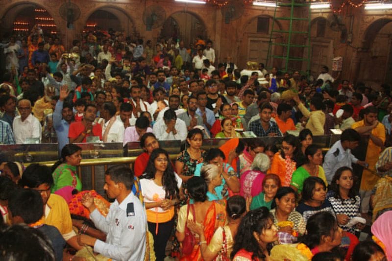 worship time of bankevihari temple has been changed