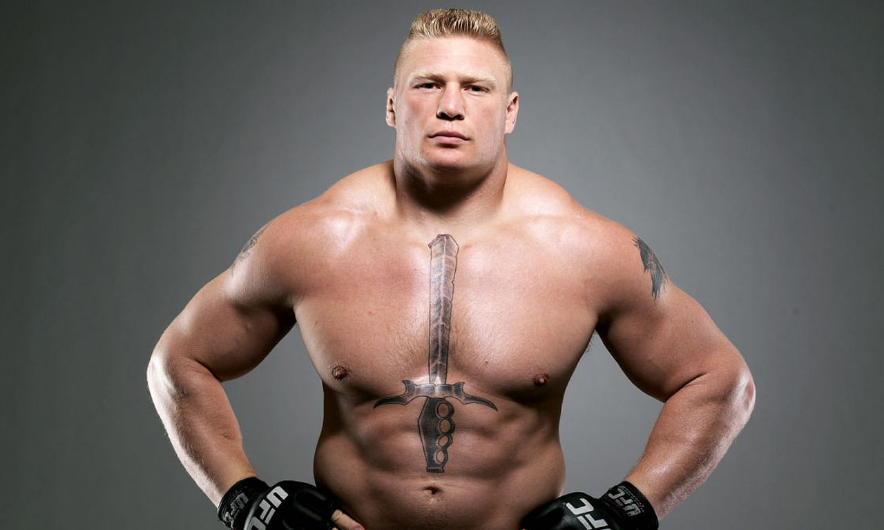Brock Lesnar Wrestling Custom Action Figure