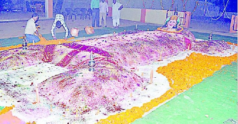 Grand Diwali, Goverdhan celebrated
