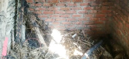 Property worth lakhs gutted in fire on the eve of diwali