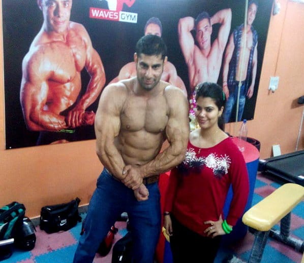amazing diet and body of parveen nandal, selected for world body building championship
