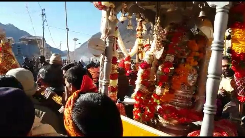 kedarnath shrine door closed for winters