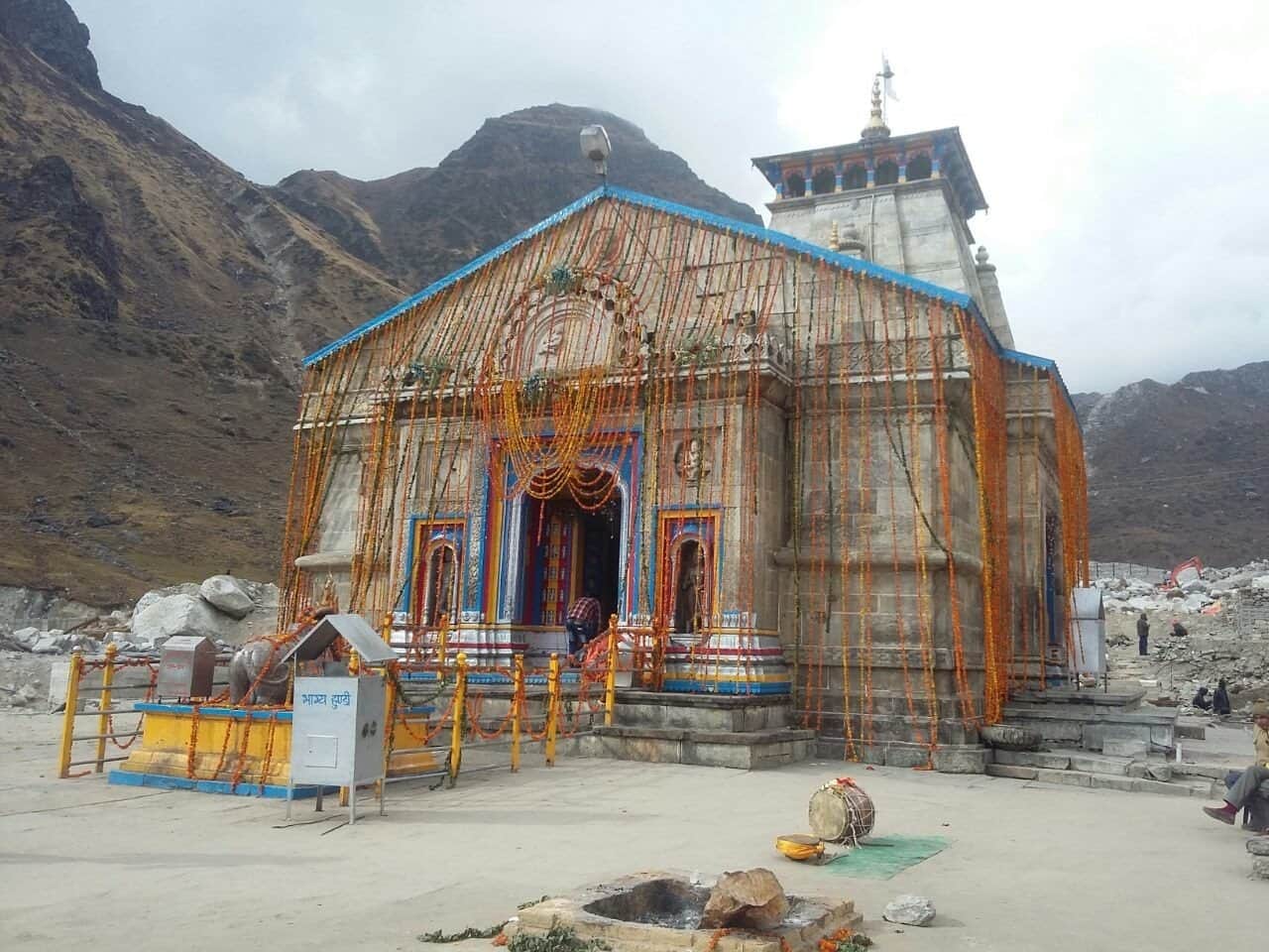 crack on kedarnath dham hills