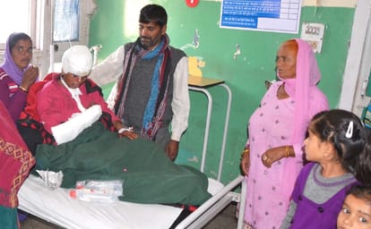 Leopard attacked a Lady at Solan.