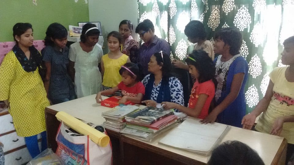 Youth celebrates diwali in orphans