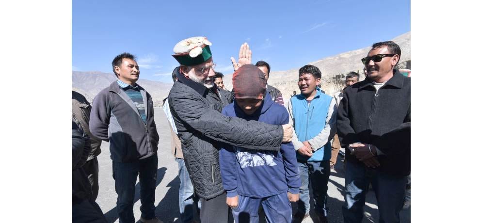 PM Narendra Modi visited Sumdo Himachal Pradesh
