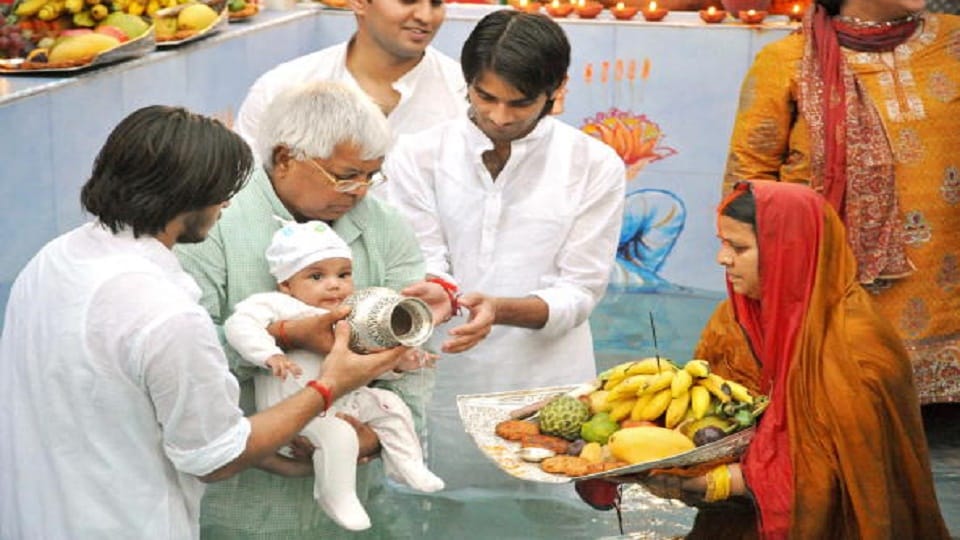 former bihar cm rabri devi to celebrate chhath after marriage of her sons