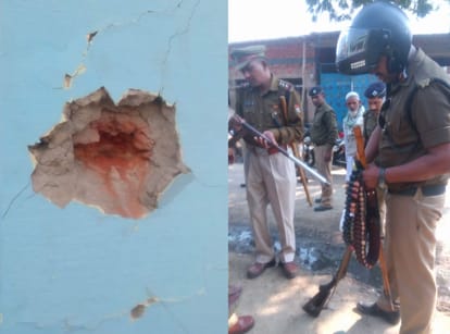 firing in village of laksar area.