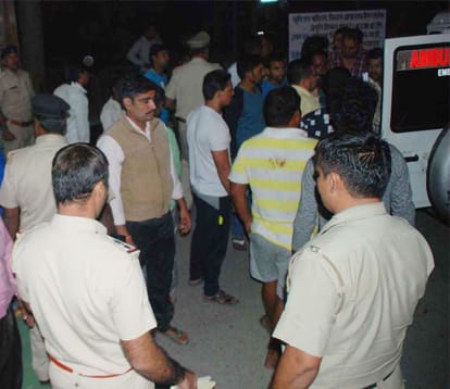 huge firing in sonipat of haryana, three people killed including father and daughter