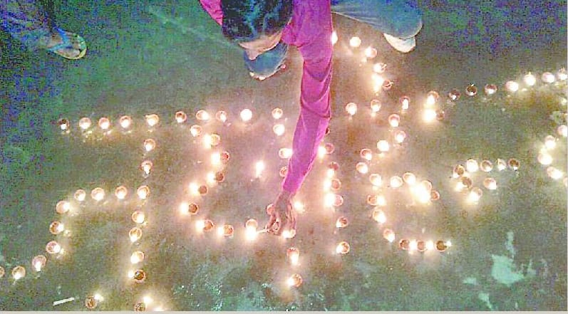 5100 lamps lit in the name of the martyrs