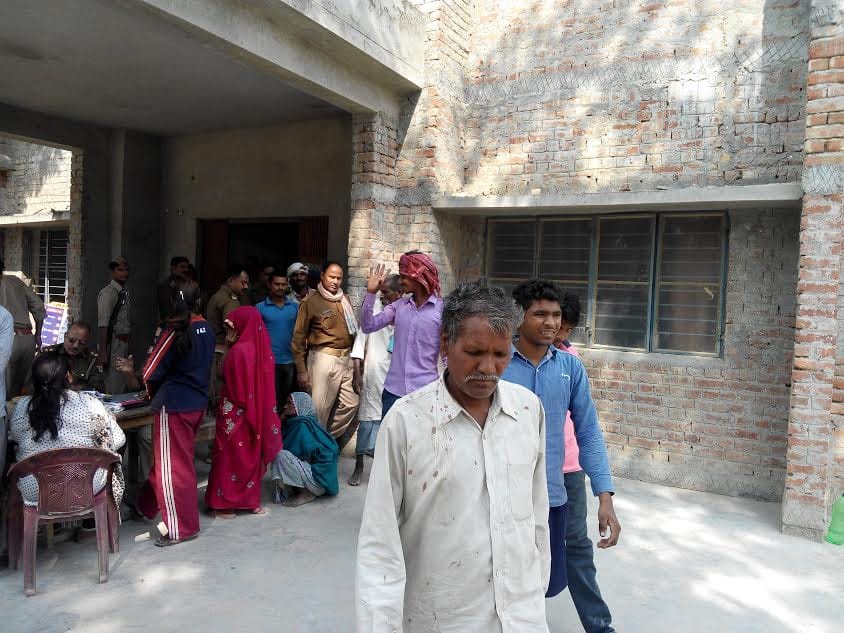 violence in political rivalry in nigohan in lucknow.