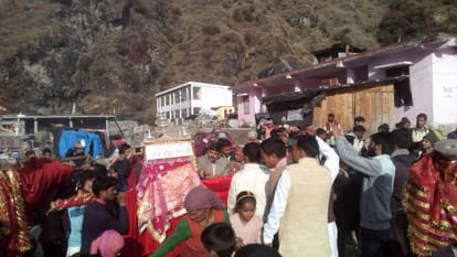 yamunotri dham kapat closed.