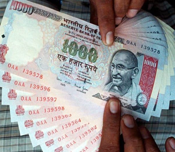 note of rupees 1000 would be fake