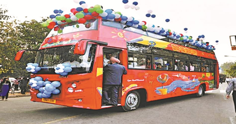 chandigarh hop-on hop-off bus City Beautiful, top tourist destinations