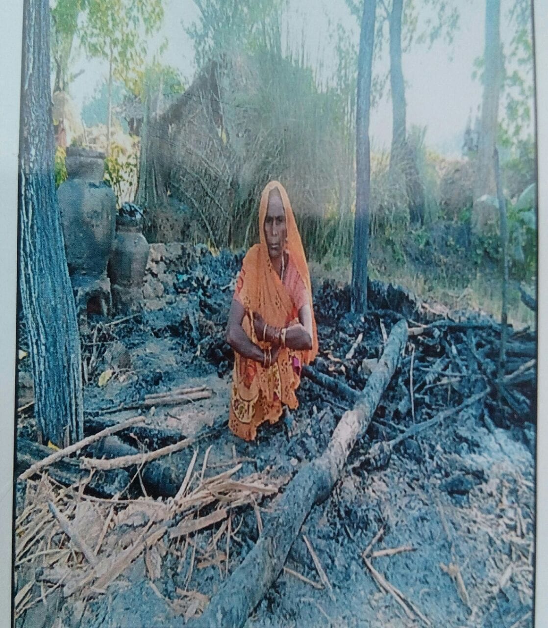 Cottage fire Loss of thousands