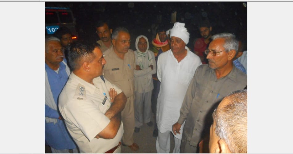 Big accident at jind patiala road, 4 youth dead on the spot