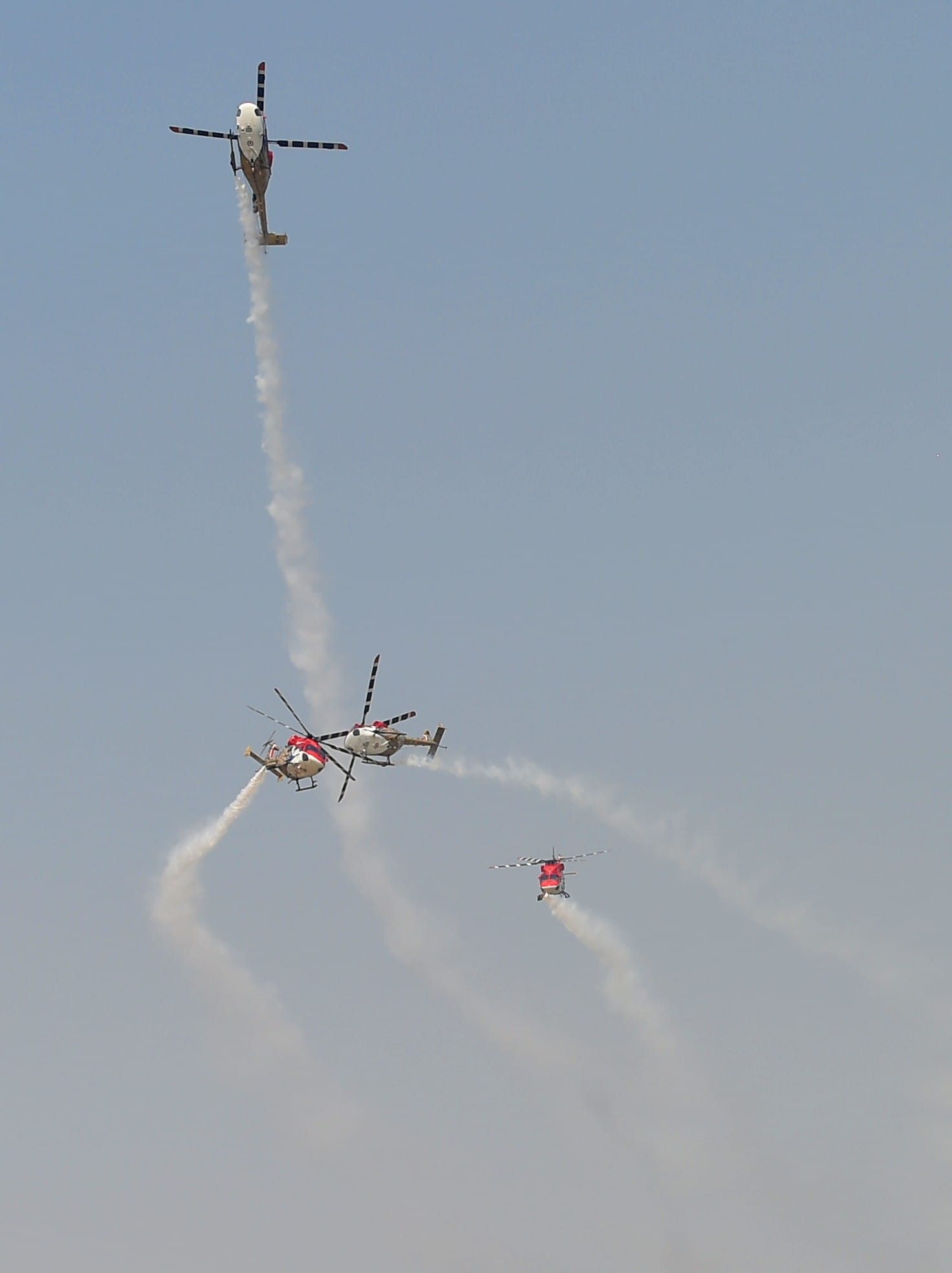 spectacular air show in bkt lucknow by air force