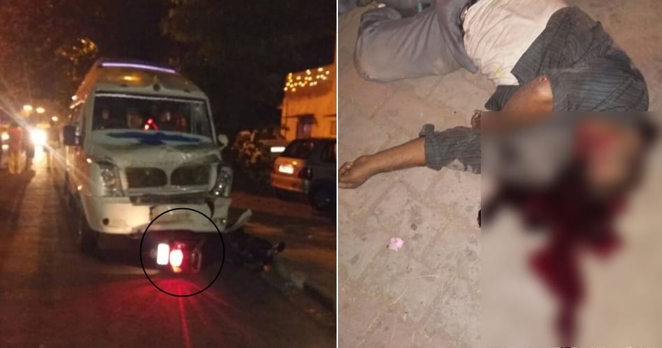 chandigarh accident, accident in sector 41, one death and one injured