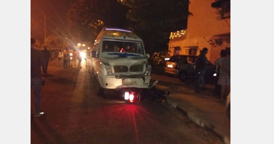 chandigarh accident, accident in sector 41, one death and one injured