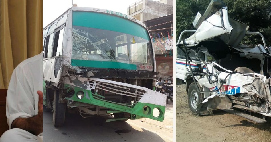 Media Advisor to CM's convoy with a major accident, 1 soldier killed, 6 seriously