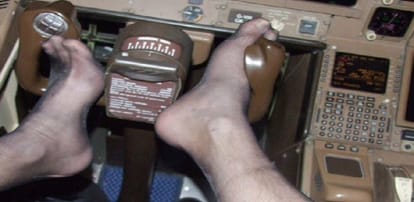 pilot performing sex act on himself during flight 