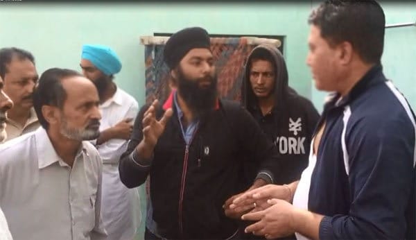 constable beaten by people due to girl friend, incident of jalandhar of punjab