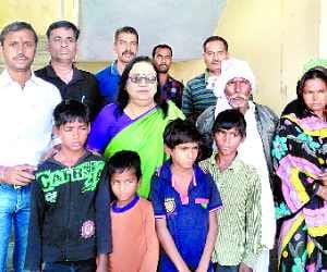 Four missing children found in the train
