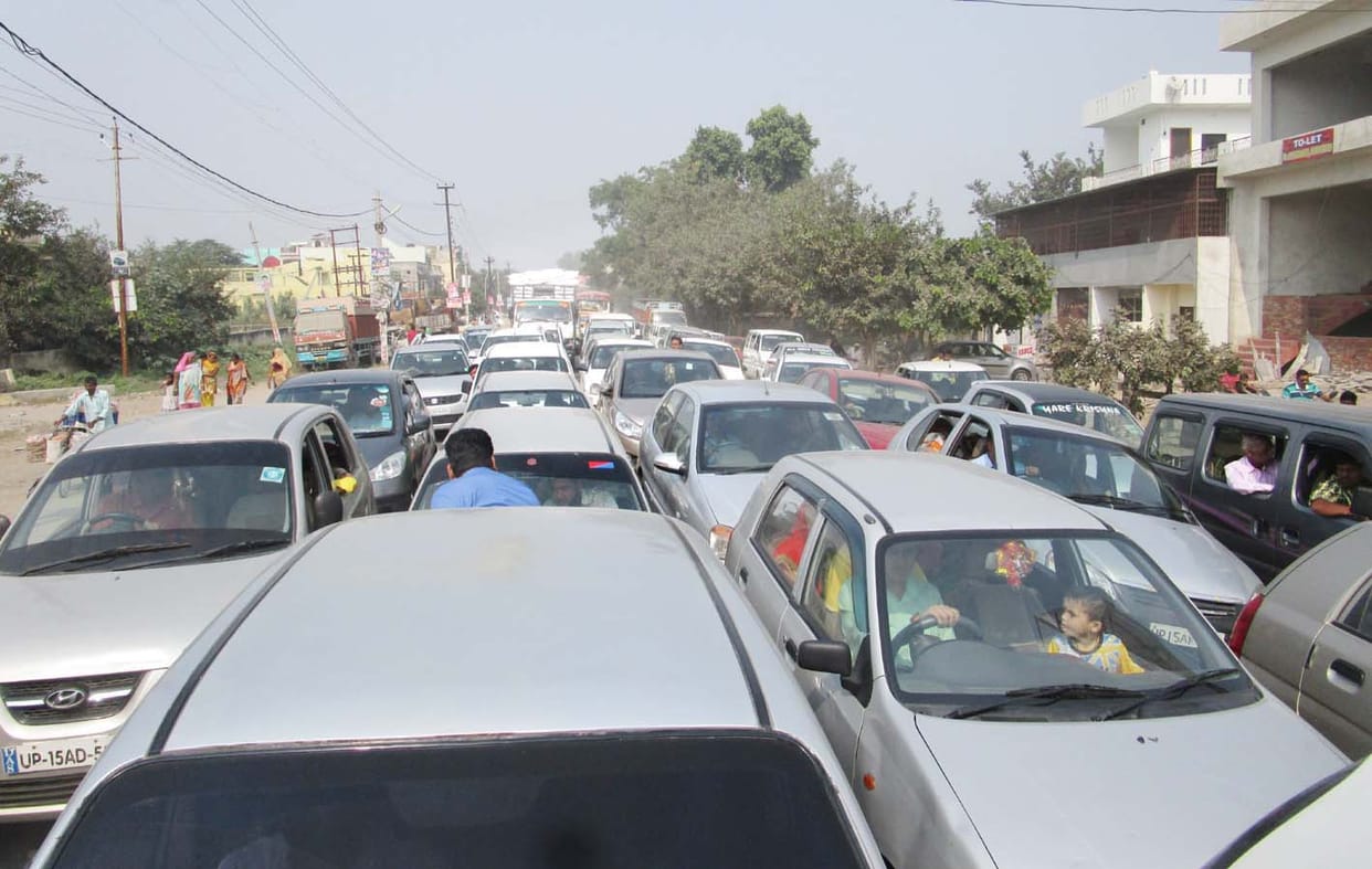 jam between Udhampurand Ptnitap