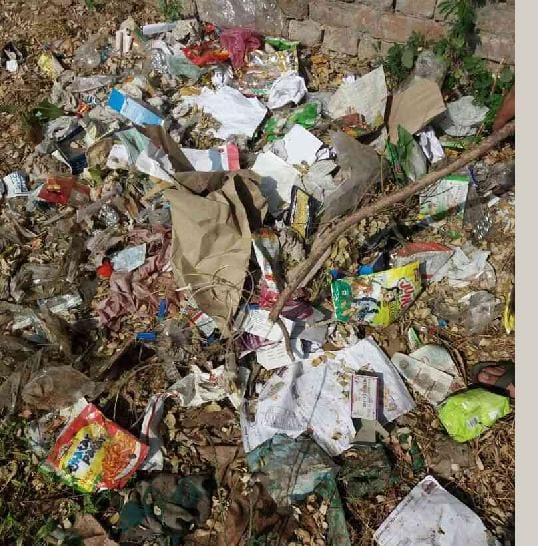 wastage has been not disposed 