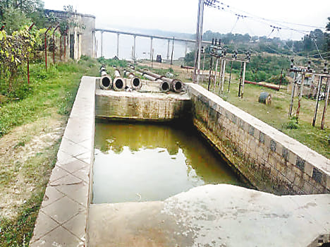 The canal was closed and Minor Irrigation how