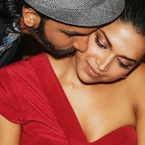 ranveer singh and deepika padukone liplock