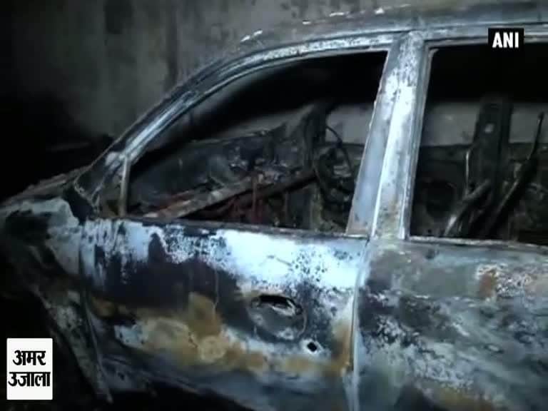 दिल्ली के शाहदरा में लगी भीषण आग